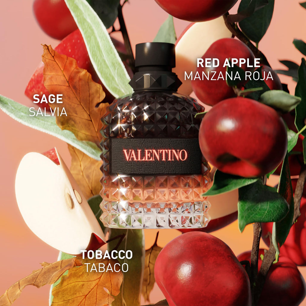 Valentino Uomo Born in Roma Coral Fantasy for Men 3.4 oz Eau de Toilette Spray