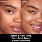 e.l.f. SKIN Holy Hydration! Thirst Burst Drops, Serum For A Radiant Complexion Instantly & Over Time, Made With Hyaluronic Acid, Vegan & Cruelty-Free