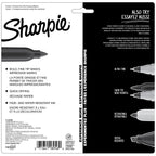 Sharpie Permanent Markers, Mystic Gems Special Edition, Fine Point, Assorted Colors, 12 Count - School, Office, Desk, Teacher Supplies