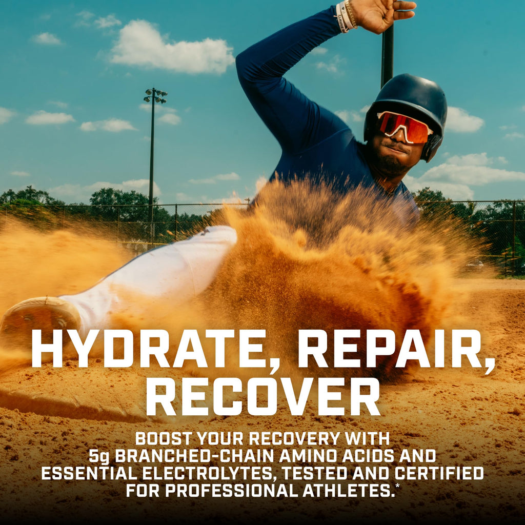 Xtend Sport BCAA Powder for Recovery, Mango, 30 Servings | Mango flavor with 5g BCAAs & electrolytes for muscle recovery, hydration and daily performance.