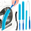 Drain Brush，Dryer Vent Cleaner Kit，Refrigerator Coil Cleaning Brush，Includes Dryer Vent Brush, lint Brush for Dryer, Drain Cleaning Brush, and Appliance Brush Set for All Your Home Cleaning Needs