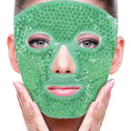 Buy now Cold Face Eye Mask Ice Pack Reduce Facial Puff, Dark Circles, Gel Hot Heat Cold Compress Pack, Face SPA Gift for Woman Sleeping, Pressure, Headaches, Skin Care, Post Laser Cosmetic Care[Blue] at indiglob india