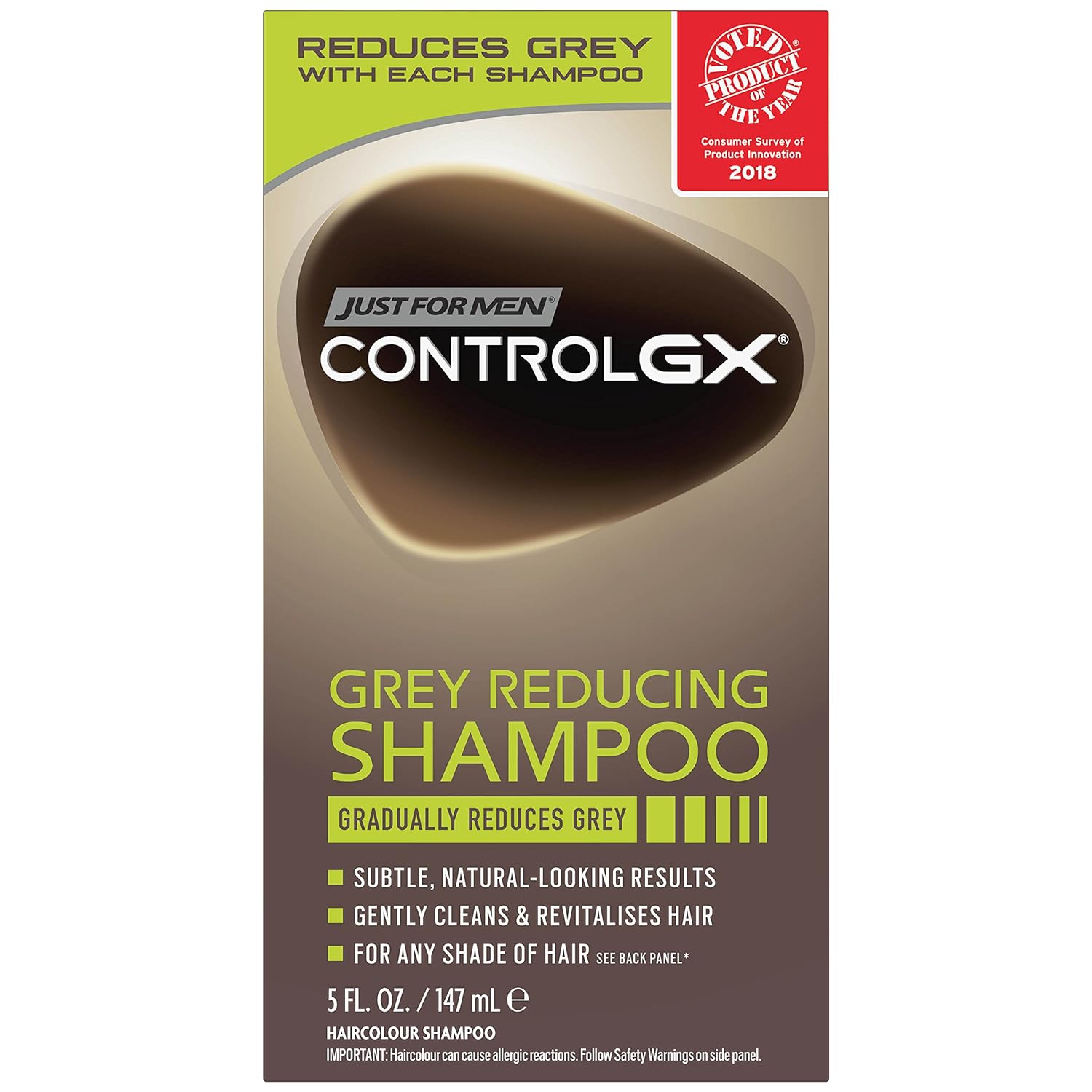Buy now Just For Men Control GX Grey Reducing Shampoo, 5 Fluid Ounce at indiglob india