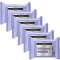 Neutrogena Night Calming Makeup Remover Face Wipes, 2 x 50 ct | Nighttime Cleansing Towelettes, Remove Sweat Dirt & Makeup, Hypoallergenic, 100% Plant Based Cloth