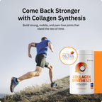 SaltWrap Collagen Synthesis Peptides for Joints, Tendon & Ligament Recovery | Cartilage repair collagen powder supplement. Features patented Tendoforte and Fortigel. Unflavored, NSF Certified bone health