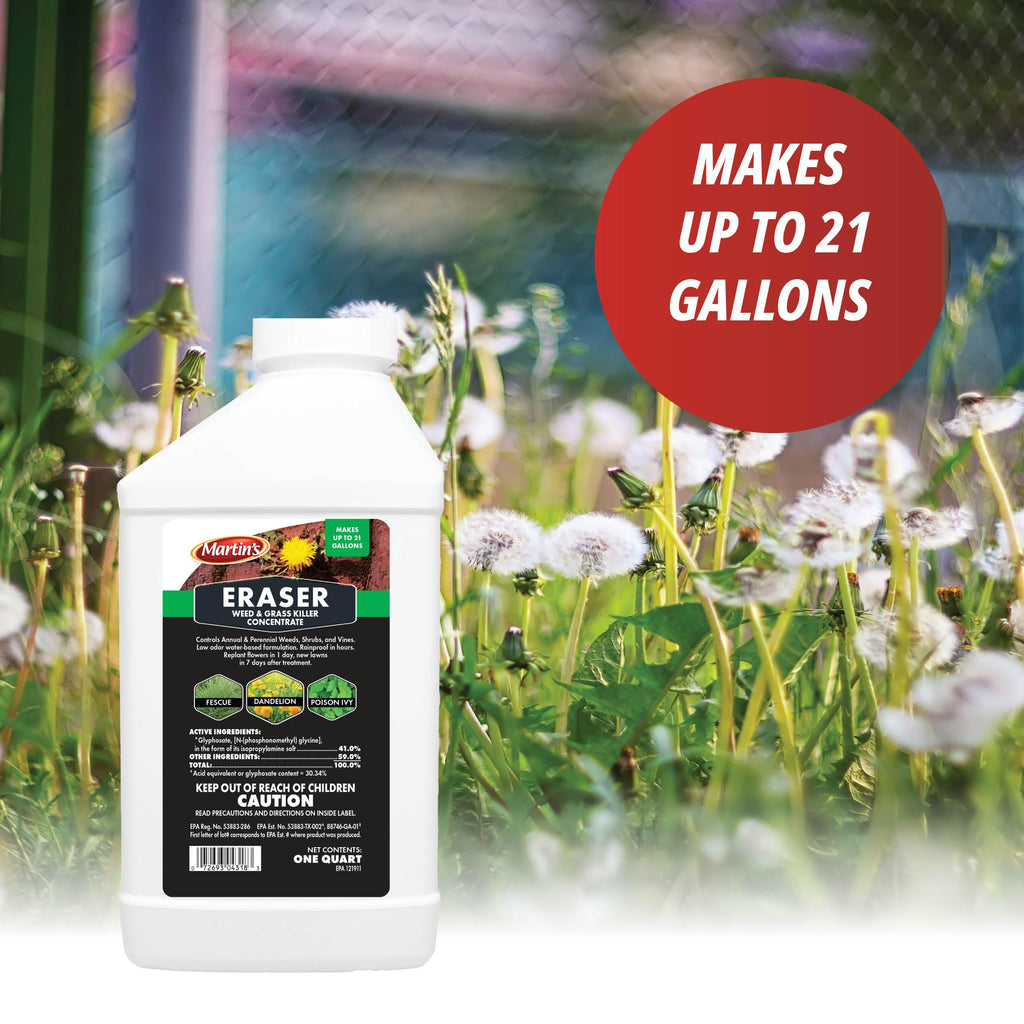 Control Solutions 82004318 1 Quart Eraser & Grass Killer Concentrate Weed Killers