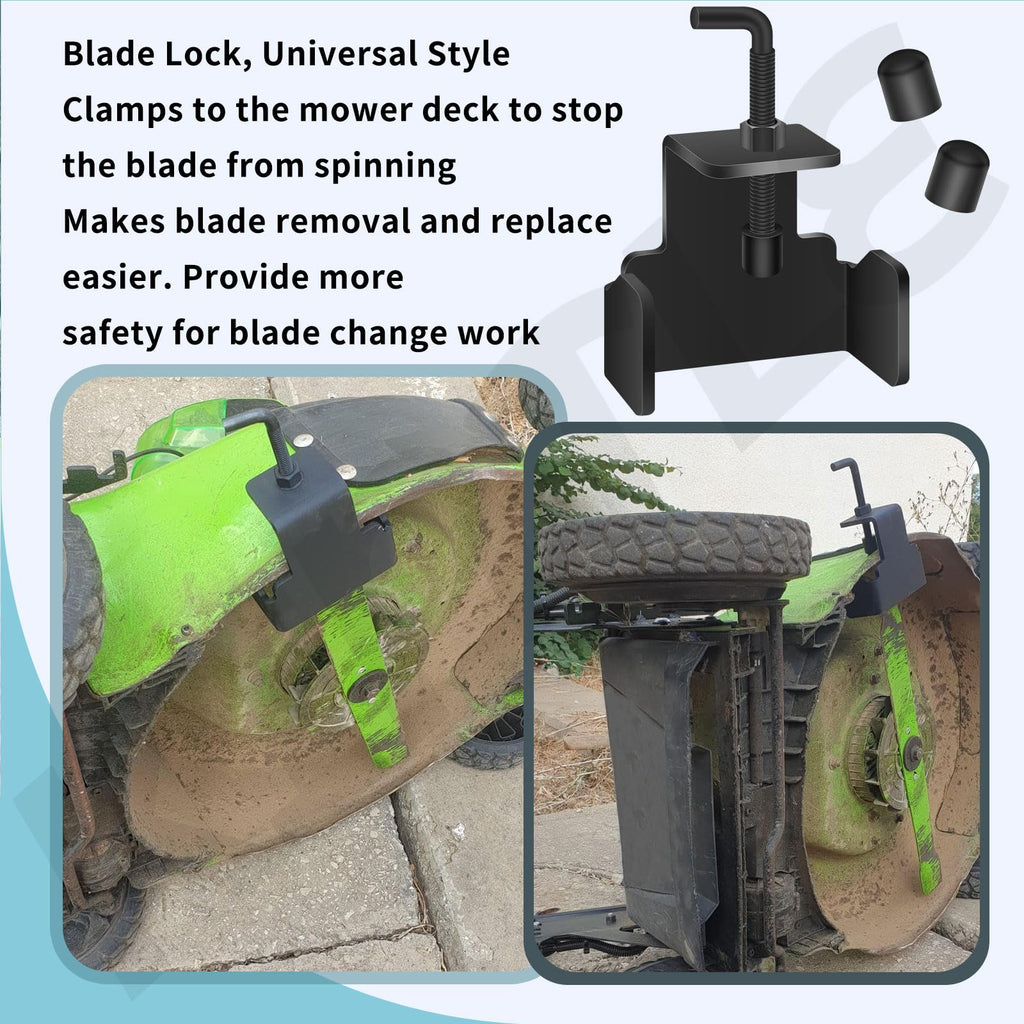 490-850-0005 Universal Mower Blade Removal Tool/Lawn Mower Blade Clamp Compatible with MTD 21" Walk Behind and Riding Lawn mowers, Fits for 11A-B13M729, 13A326JC058, 13AX935T004, 339079