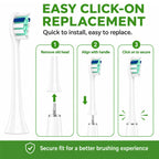 Replacement Toothbrush Heads for Philips Sonicare 8-Pack
