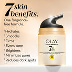 OLAY Total Effects 7-in-1 Anti-Aging Face Moisturizer with SPF 15, Fragrance-Free 1.7 oz