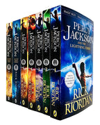 Koblit ltd Percy Jackson Collection 7 Books Set (Lightning Thief, Sea of Monsters, Titan's Curse, Battle of the Labyrinth, Last Olympian, Greek Heroes, Greek Gods)