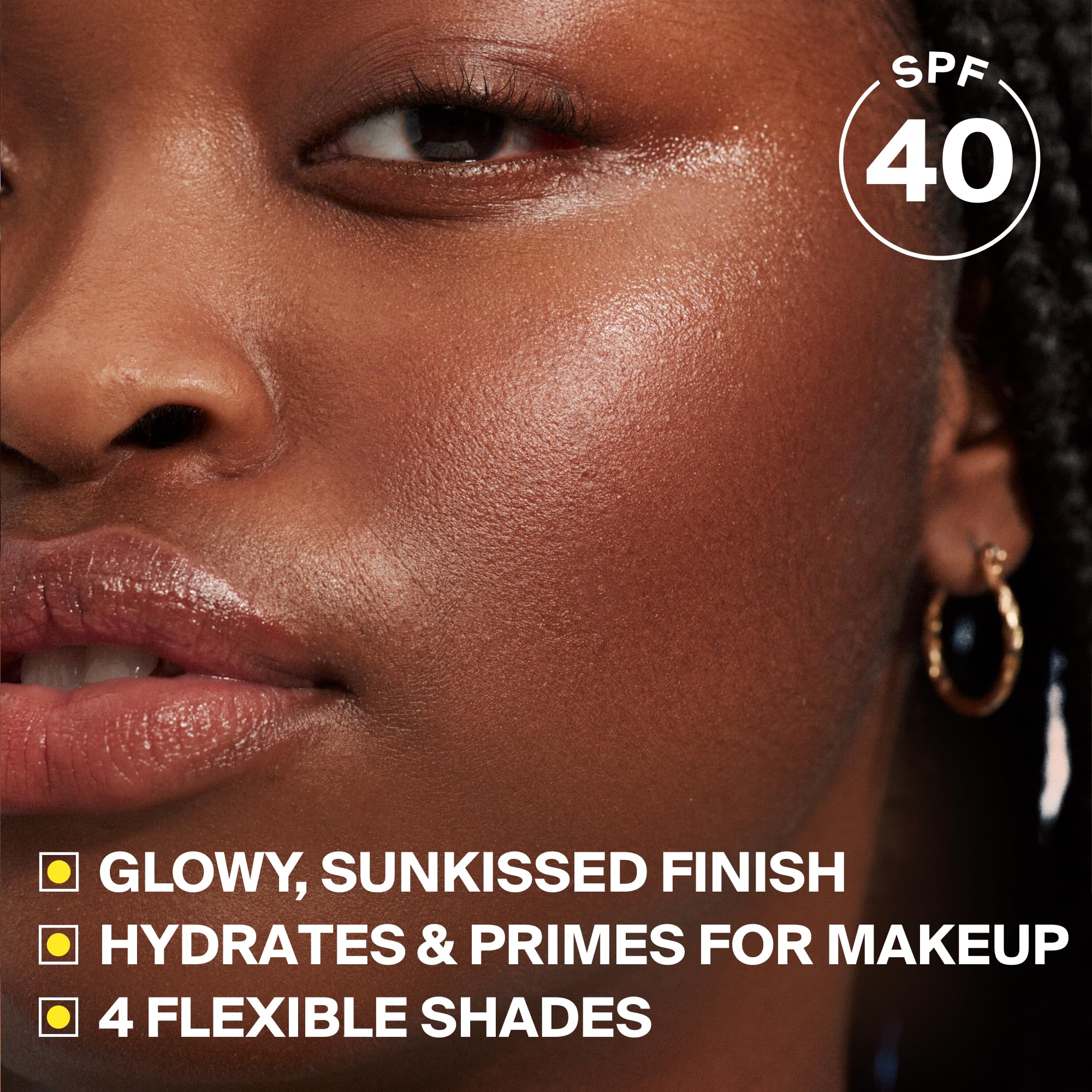 Supergoop! Glowscreen SPF 40, Sunrise (Champagne Glow) - 1.7 fl oz - Glowy Primer + Broad Spectrum Tinted Sunscreen - Helps Filter Blue Light - Hydration - Hyaluronic Acid & Vitamin B5
