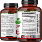 Zazzee Extra Strength Pomegranate 20:1 Extract, 120 Vegan Capsules | 40% Ellagic Acid, 4 Month Supply, Punica Granatum, Antioxidant & Cellular Health Support, Non-GMO, Made in the USA