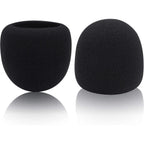 Buy now Foam Microphone Windscreen for Blue Yeti - Professional Pop Filter for 2.5 Inch Diameter Microphones Sponge Mic Cover 2Pcs at indiglob india