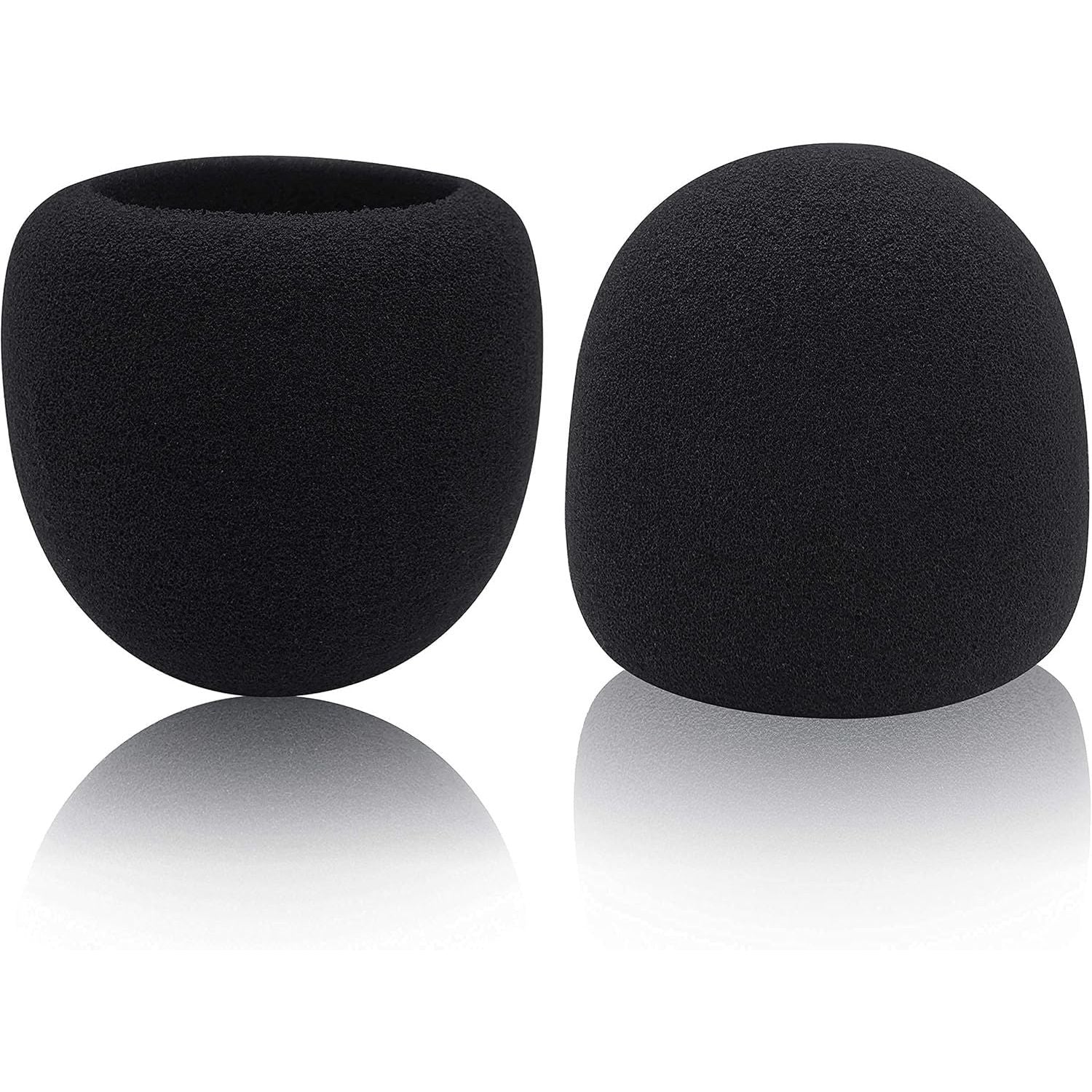 Buy now Foam Microphone Windscreen for Blue Yeti - Professional Pop Filter for 2.5 Inch Diameter Microphones Sponge Mic Cover 2Pcs at indiglob india