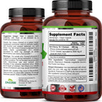 Zazzee Tart Cherry 10:1 Extract, 60 Vegan Capsules, 2 Month Supply | Montmorency Cherry, Certified Kosher, Joint & Uric Acid Support, Antioxidant Support Formula, Non-GMO, Made in the USA