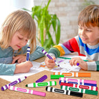 KMUYSL Washable Markers Bulk, 16 Colors, 256 Count