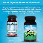 Prostacor Natural Prostate Support Supplement for Men, Vegan, Gluten-Free | Supports Healthy Urine Flow, Fewer Urges, Bladder Control, and Uninterrupted, Restful Sleep Through the Night, 30-Day Supply