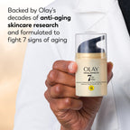 OLAY Total Effects 7-in-1 Anti-Aging Face Moisturizer with SPF 15, Fragrance-Free 1.7 oz