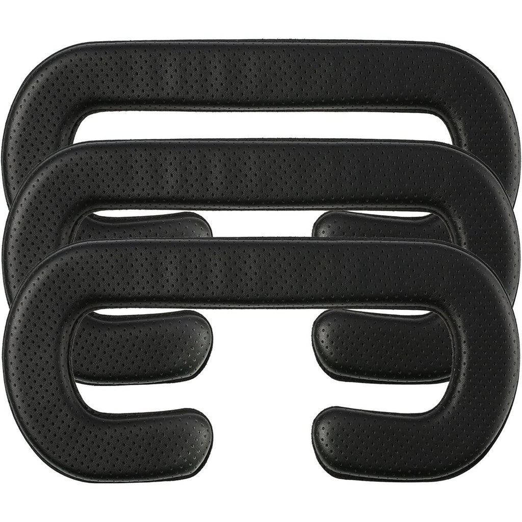 Buy now SATINIOR 4 Pack 11 mm PU Leather Foam Face Replacement Face Cushion Sponge Mat Breathable Cover Pad Memory Foam Compatible with Headset, Accessories, Black at indiglob india