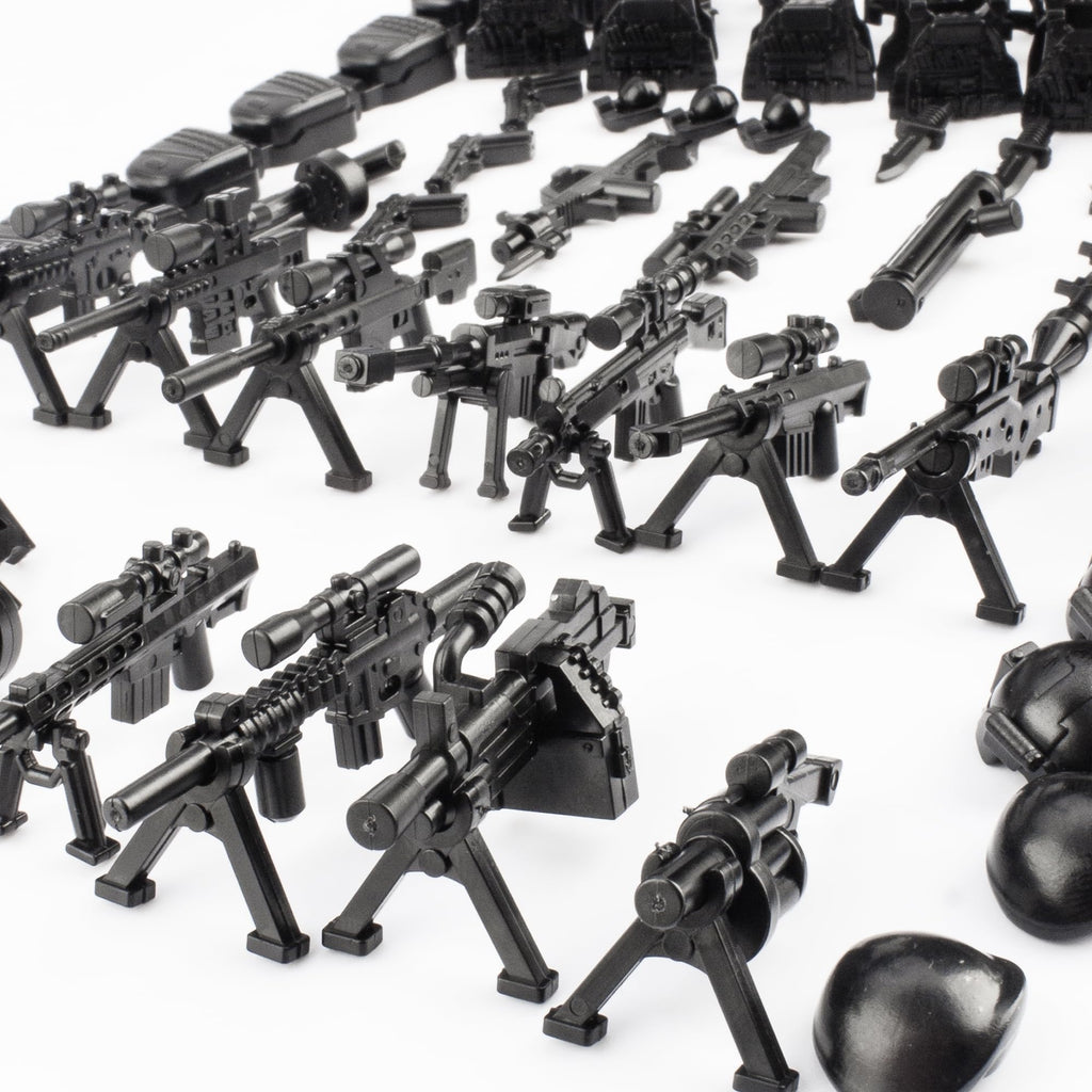 Buy now 83 Pcs Toy Soldiers Figures US Army Battle Toy Set - Weapons Pack Military Weapon Battle Building Blocks Compatible with Major Brand, 3 Years Old and up at indiglob india