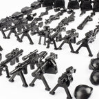 Buy now 83 Pcs Toy Soldiers Figures US Army Battle Toy Set - Weapons Pack Military Weapon Battle Building Blocks Compatible with Major Brand, 3 Years Old and up at indiglob india