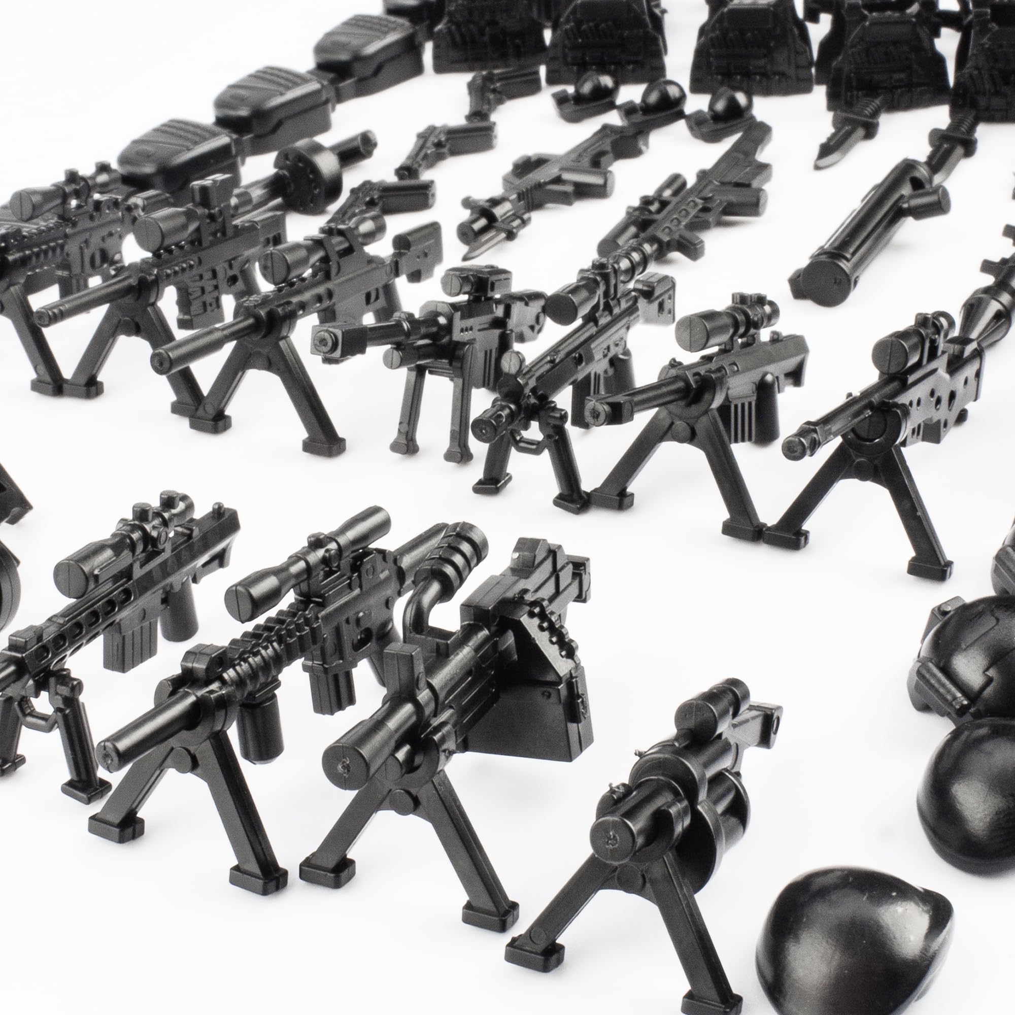 Buy now 83 Pcs Toy Soldiers Figures US Army Battle Toy Set - Weapons Pack Military Weapon Battle Building Blocks Compatible with Major Brand, 3 Years Old and up at indiglob india