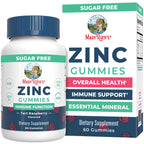 MaryRuth's Zinc Gummies, Zinc Supplements, Vegan, Pectin Based, 30 Servings