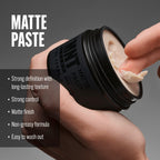 STMNT Grooming Goods Matte Paste 3.38 oz | All Day Strong Hold & High Volume | Hair Clay Paste For Men | Non-Greasy Formula | Texture Paste for Hair | Ideal for Dry & Damp Hair | Mens Hair Styling