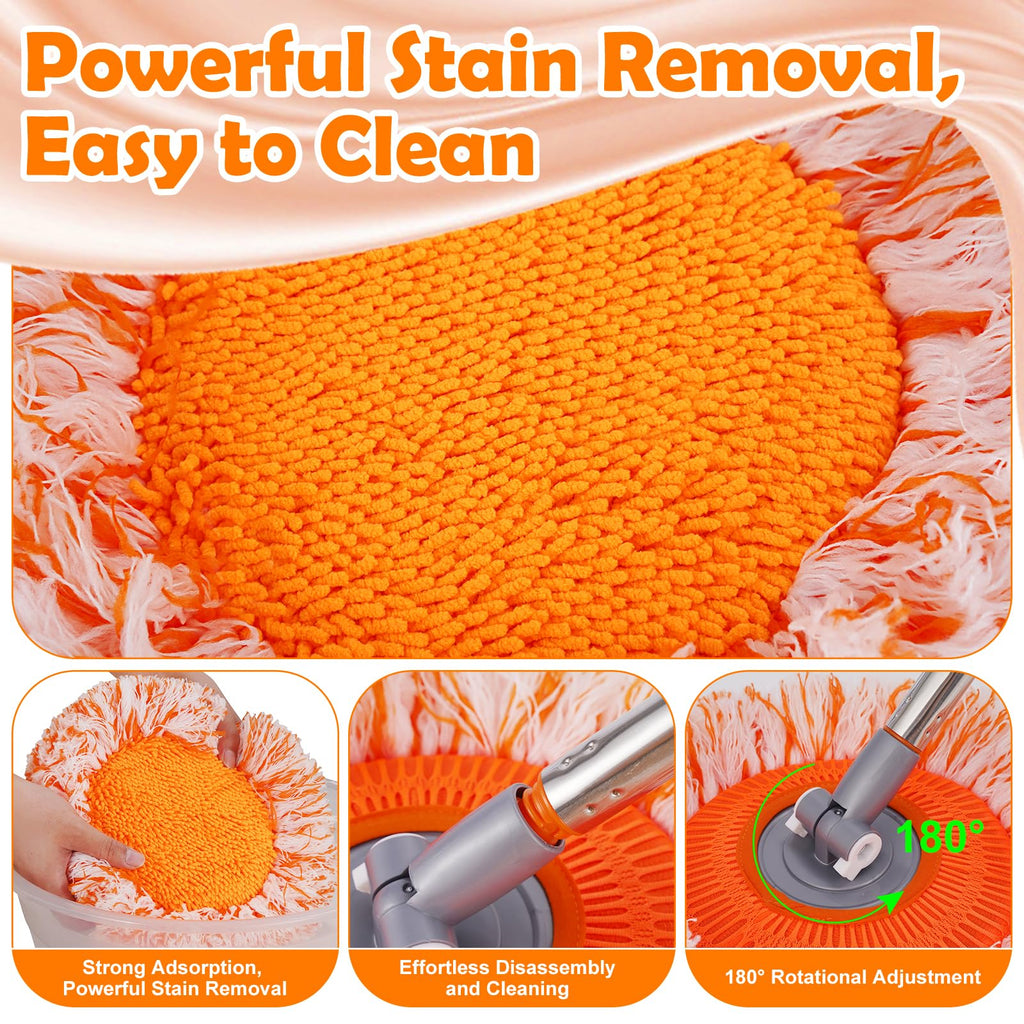 Keyloland Wall Mop, Primium 68” Wall Cleaner, High-Quality Baseboard Cleaner, Professional-Grade Baseboard Cleaner Tool with Handle, Superior Quality Dust Mop, Efficient cleaning tools