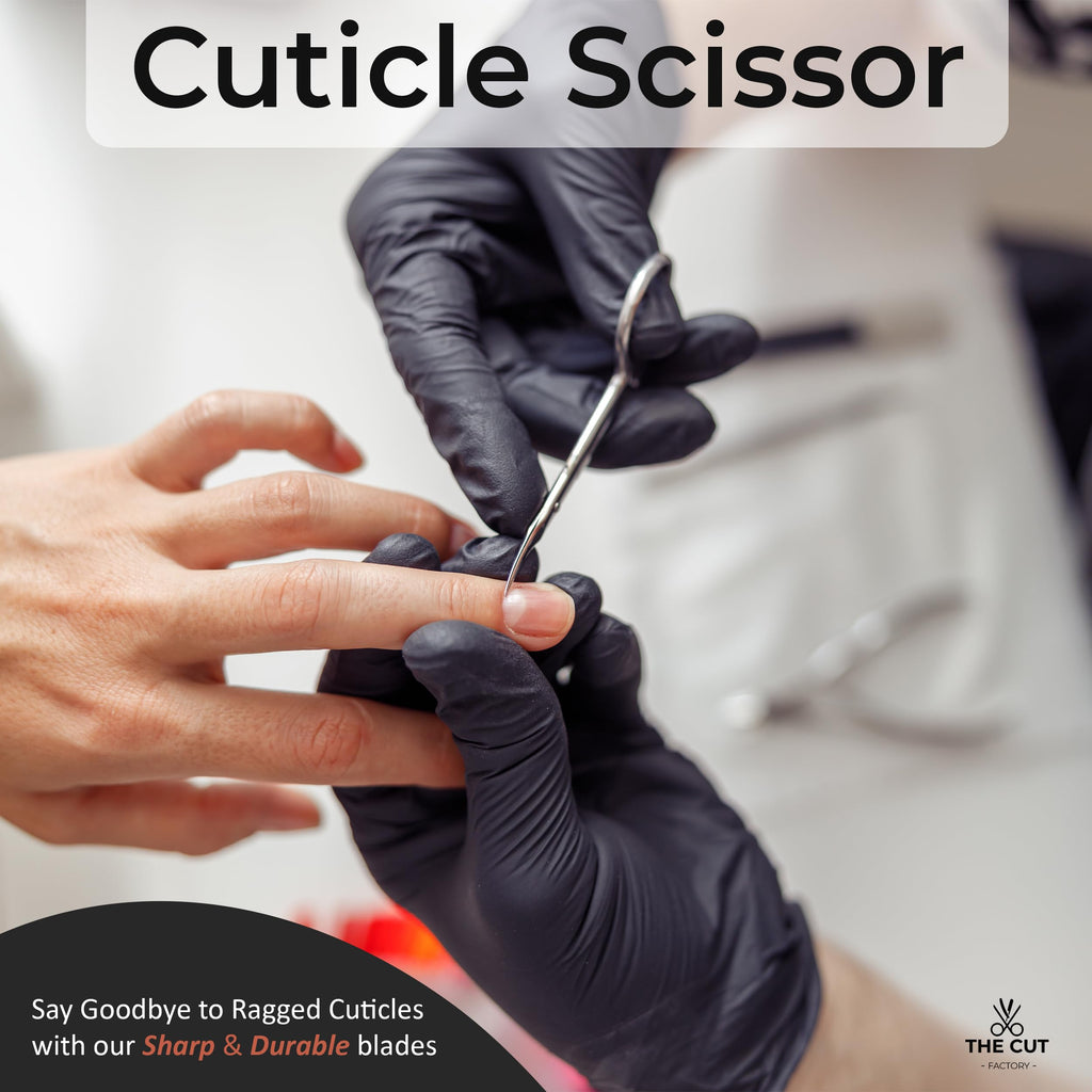 The Cut Factory Premium Manicure Scissors Multi Purpose Stainless Steel