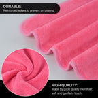 Buy now SINLAND Microfiber Facial Cloths Fast Drying Washcloth 12inch x 12inch Dark Pink 10 pack at indiglob india