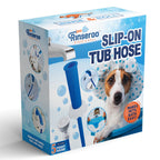 Rinseroo Slip-On Bathtub Faucet Sprayer Attachment, 5 Foot Hose