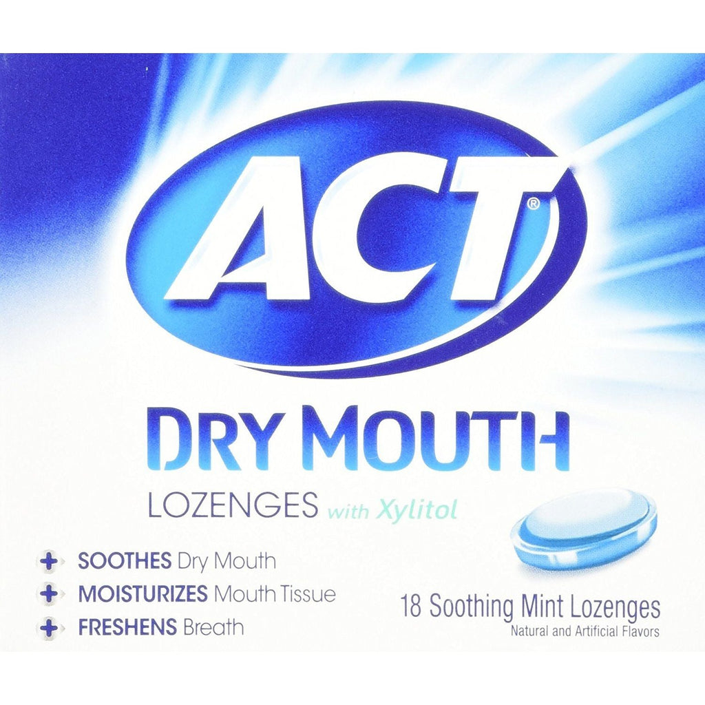 Buy now ACT Dry Mouth Lozenges With Xylitol 18 Count (Pack of 1) (Packaging May Vary) (Pack of 1), 18 Count at indiglob india