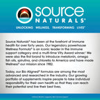 Source Naturals Wellness Formula, Advanced Immune Support - 60 Capsules | Bio-Aligned Vitamins & Herbal Defense with Vitamin C Plus 30 other Vitamins, Minerals & Herbs for Immune System Support
