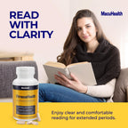 Macuhealth VitreousHealth Evidence-Based Eye Supplement - Ocular Nutrition | 90 capsules, with Zinc, Grape Seed Extract, with Citrus Aurantium Fruit Extract, L-lysine - Promotes Clearer Vision