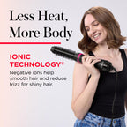 REVLON One-Step Root Booster Round Brush Hair Dryer and Styler, 1.5" Barrel