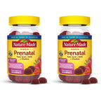 Nature Made Prenatal Gummies with DHA and Folic Acid, 60 Gummies | Prenatal Vitamins for Women for Daily Nutritional Support, With Folic Acid and 15 Other Nutrients, Gluten Free, 30 Day Supply