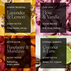 Each & Every Mini Natural Deodorant Set, EWG Verified & Vegan (4 Ct)