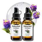 Korean Bakuchiol Concentrate DIY Mix-in Serum 30,000 ppm - High Potency Retinol Alternative | Wrinkle Reduction Skin Firming & Smoothing - Anti-Aging Sensitive Skin Vegan & Cruelty-Free Non-GMO 1 oz