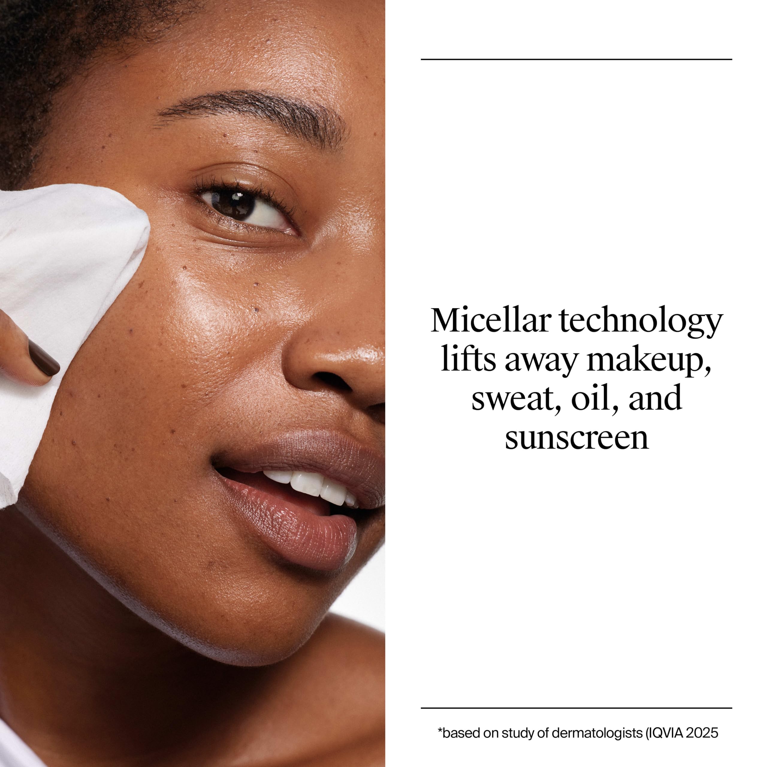 Neutrogena Makeup Remover Towelettes for Face with Micellar Water Daily Alcohol-Free, 20 ct | Makeup Remover, Makeup Removing Cleansing Wipes, Suitable for Dirt & Oil Removal, Alcohol-Free