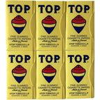 TOP Rolling Papers, 6 Pack Bundle, 600 Cigarette Paper Leaves Total