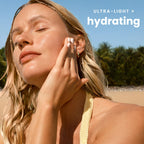 Hawaiian Tropic Weightless Hydration SPF 30 Face Sunscreen, 1.7 Fl Oz | Lightweight hydrating lotion, Travel size sunscreen for face, Non-comedogenic sunblock, Layers under makeup