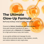 Dr.Melaxin Peel Shot Kojic Acid Turmeric Body Exfoliator Spray 6.76 fl.oz - AHA PHA Niacinamide Body Scrub for KP Bumps, Dark Spots, Uneven Skin Tone, Dead Skin, Korean Skin Care
