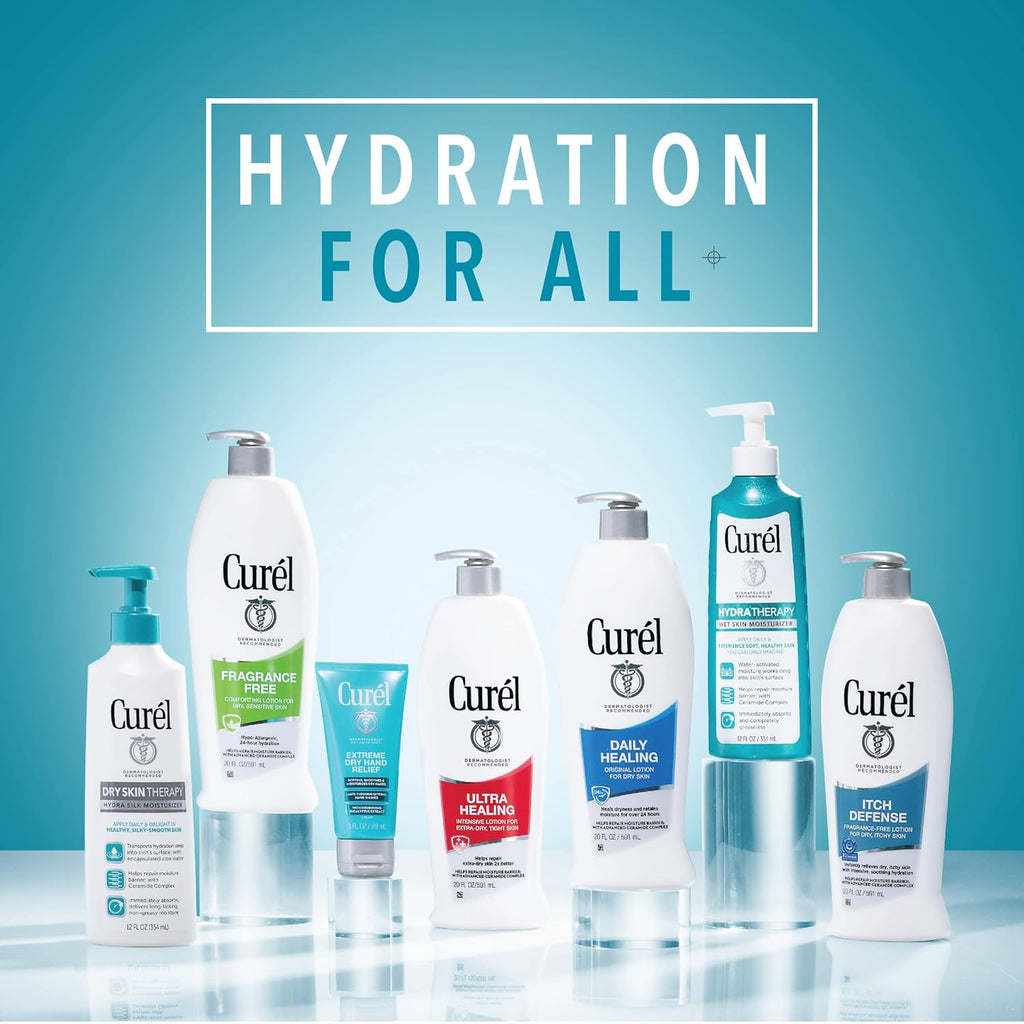 Buy now CurÃ©l Itch Defense Calming Body Lotion, Moisturizer for Dry, Itchy Skin, Body and Hand Lotion, 6 Ounce, with Advanced Ceramide Complex, Pro-Vitamin B5, Shea Butter at indiglob india