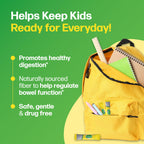 Culturelle Kids Probiotic + Fiber Packets, Ages 1+, Unflavored, 24 Count | From the #1 Pediatrician-Recommended Brand± Digestive Health & Immune Support, Help Restore Regularity*, Children & Toddlers
