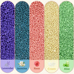 Wax Beads, Anreacho 1.1 lb Hard Wax Beans for Hair Removal, Brazilian, Bikini, Face, Eyebrows, Underarms, Chest, Back, Legs, Wax Refill for Women & Men, Pack of 5