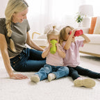 Dr. Brown's Milestones Cheers360 Spoutless Cup, Green & Pink, 2-Pack