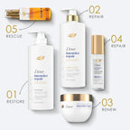 Dove Intensive Repair Conditioner for Damaged Hair & Breakage 28oz | Helps restore hair, stop 98% visible damage & regenerate hair strength for stronger hair with Amino Serum & Bio-Protein Care
