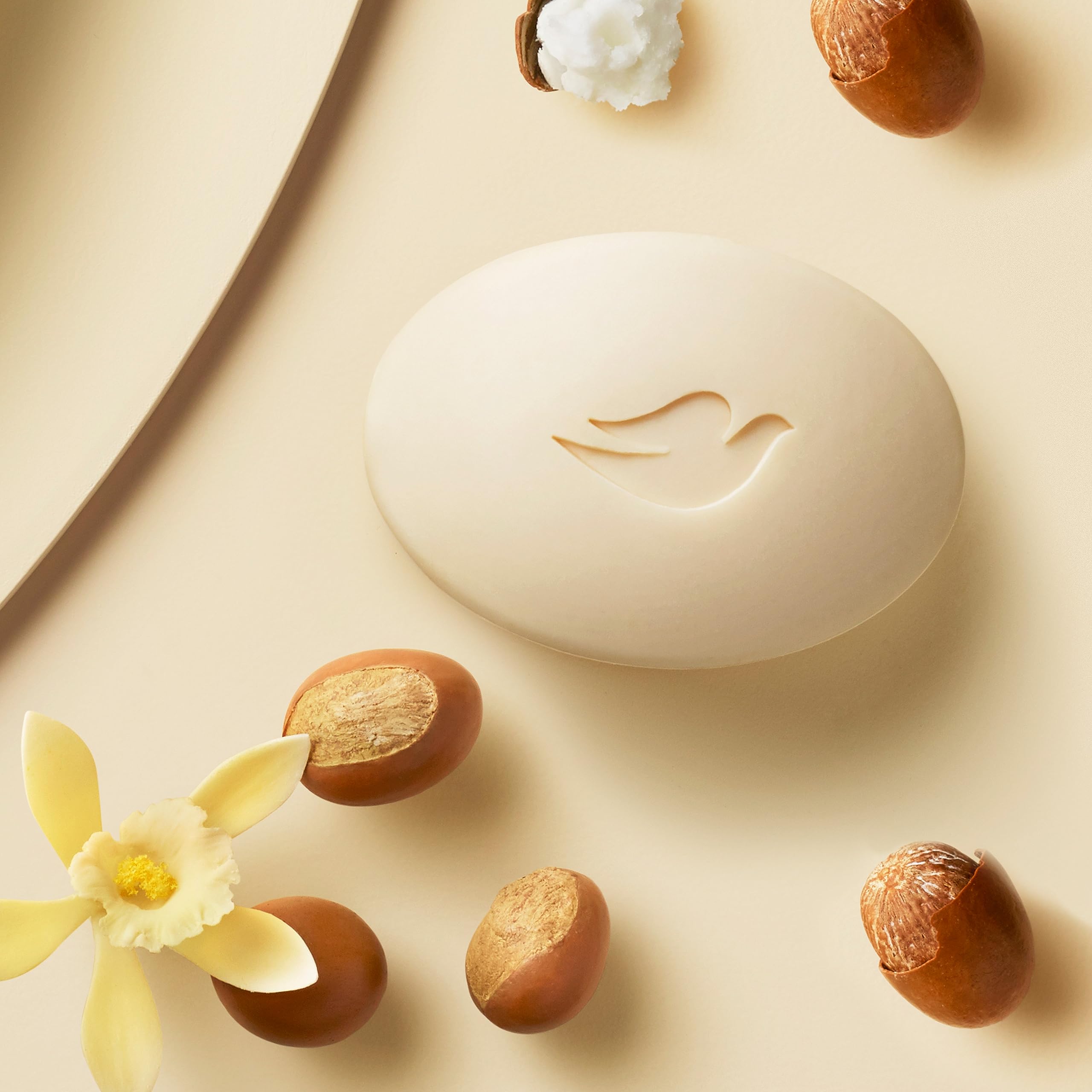 Buy now Dove Beauty Bar Soap Shea Butter, 8 Bars for Nourished, Radiant Skin, Enriches Skin 3.75 oz at indiglob india