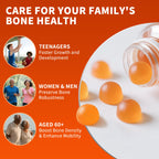 (2 Pack) Calcium Citrate 1200 mg with Vitamin D3 Gummies for Women & Men,Calcium Supplements for Bone & Teeth Support,High Absorption - Easy to Digest, Sugar Free,Vegan,Orange Flavor,60 Day Supply